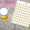 Crystal Ball Planner Stickers