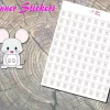 Cute Mouse Planner Stickers
