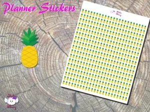 Pineapple Planner Stickers