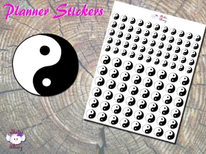 Yin Yang Planner Stickers