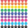 Colorful Stop Planner Stickers