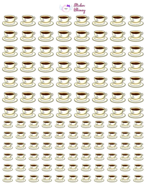Cup of Tea Planner Stickers