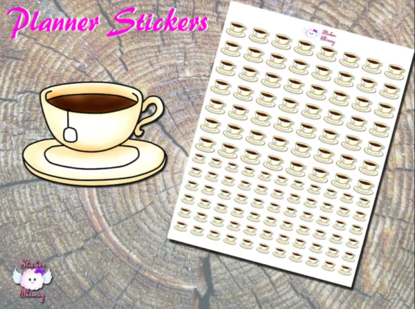 Cup of Tea Planner Stickers