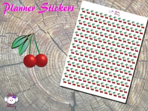 Cherry Planner Stickers