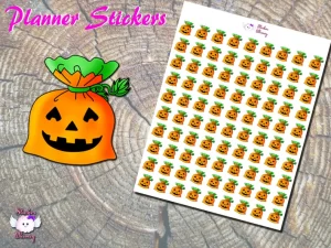 Halloween Candy Planner Stickers