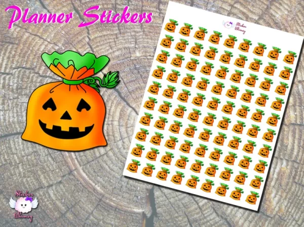 Halloween Candy Planner Stickers