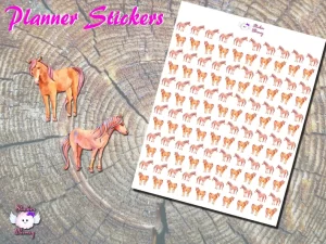 Horse Planner Stickers