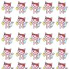 Cat Cleaning Planner Stickers