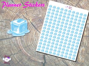 Ice Cube Planner Stickers