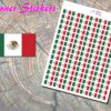 Mexico Flag Planner Stickers