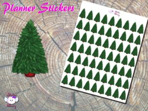 Christmas Tree Planner Stickers
