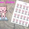 Cat Weight Loss Planner Stickers
