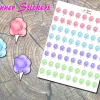 Cotton Candy Planner Stickers
