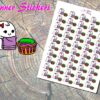 Girl Ghost Laundry Stickers