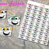 Halloween Mummy Planner Stickers