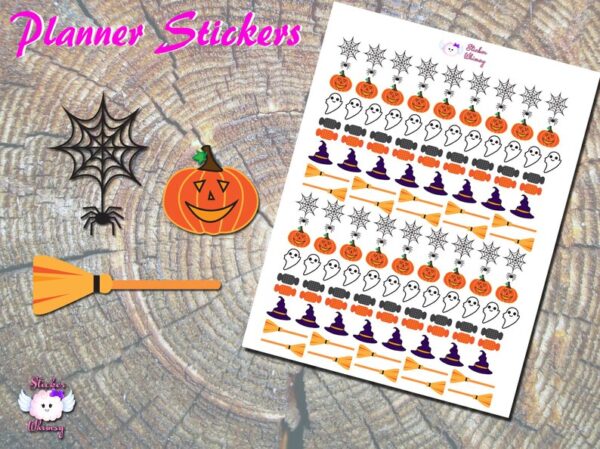 Halloween Planner Stickers