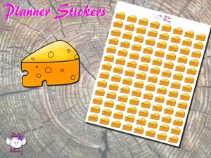 Cheddar Cheese Planner Stickers