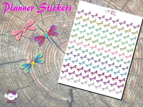 Dragonfly Planner Stickers