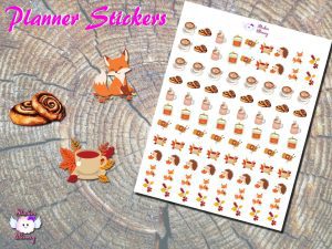 Autumn Elements Planner Stickers