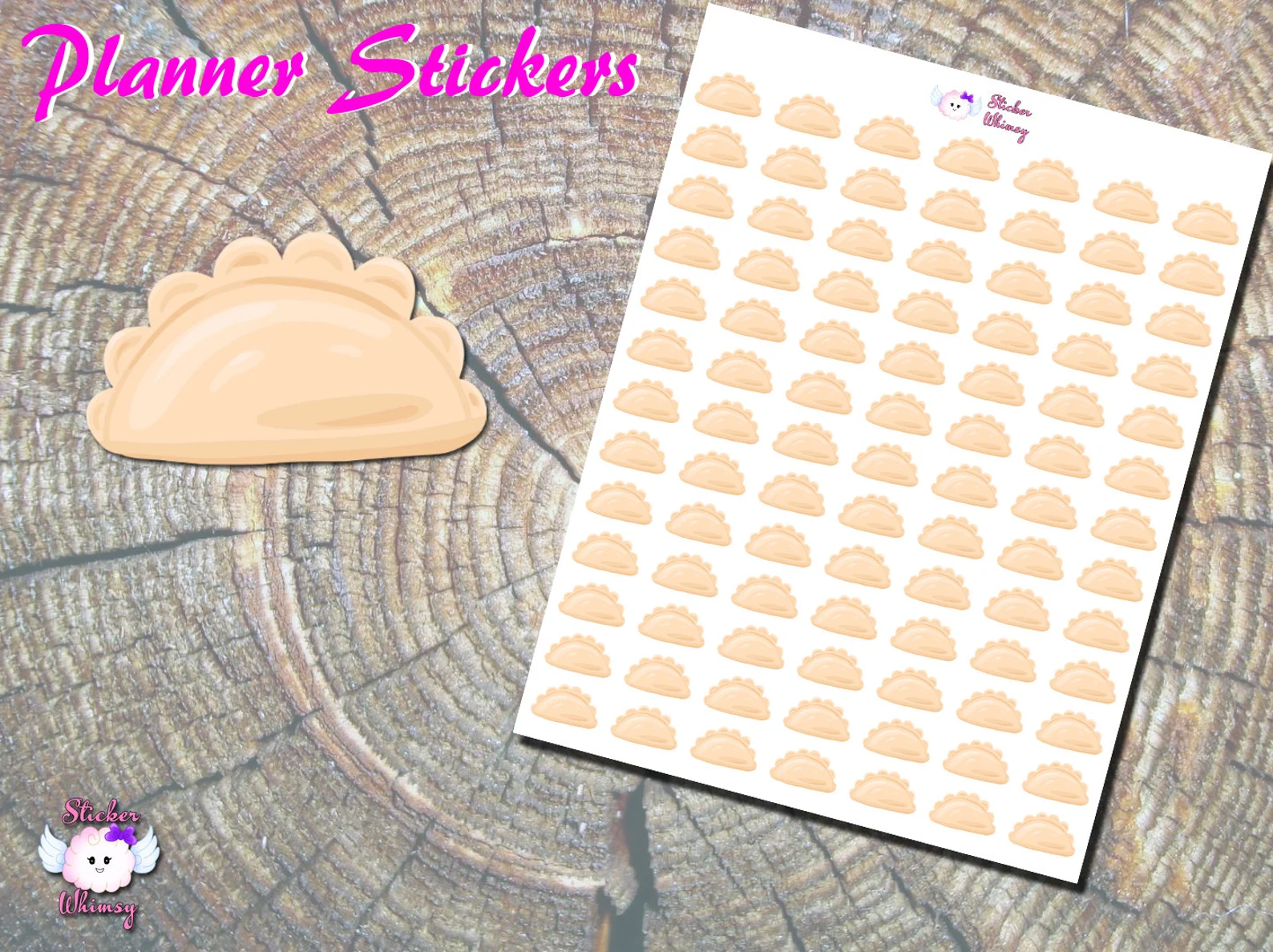 Polish Pierogi Planner Stickers
